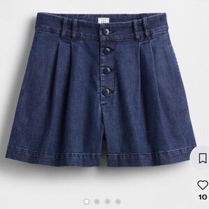 DÔEN X Gap Denim Pleated Shorts